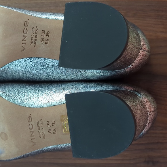 VINCE Rafe pointy toe block heel pumps - Picture 13 of 13